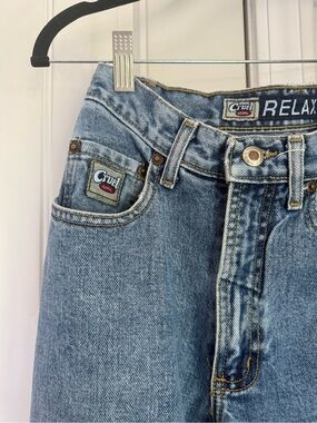 Cruel Girl Relaxed Fit Jeans in Light Blue Denim